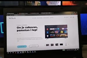 Chromecast deljenje ekrana na Tesla Android TV