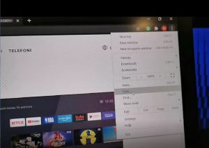 Chromecast deljenje ekrana na Tesla Android TV