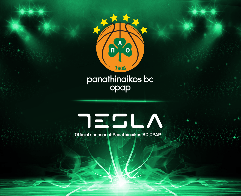 TESLA IS THE OFFICIAL SPONSOR OF PANATHINAIKOS BC OPAP FOR A SECOND YEAR!