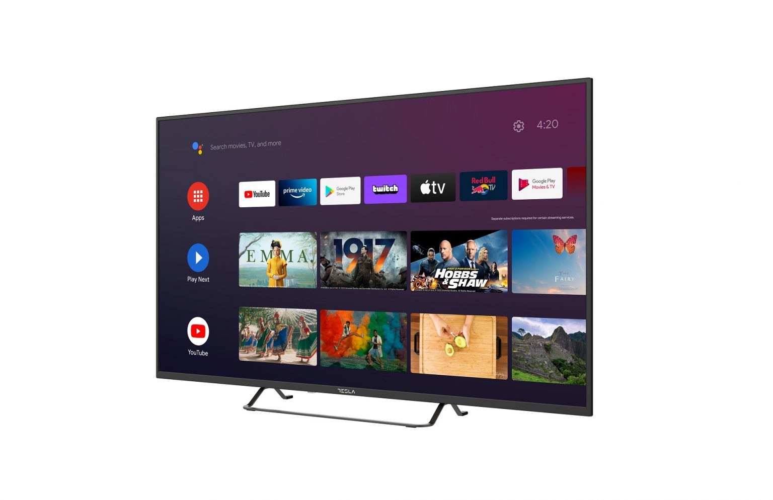 Smart TV 4500 本体と付属品 Tesla.info | TV Series 6 - 43E620BFS