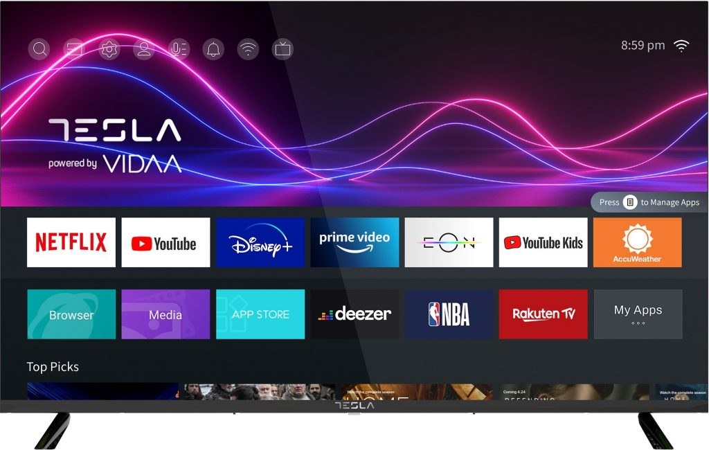 Tesla TV Series 3 - VIDAA operating system - Antaki Group
