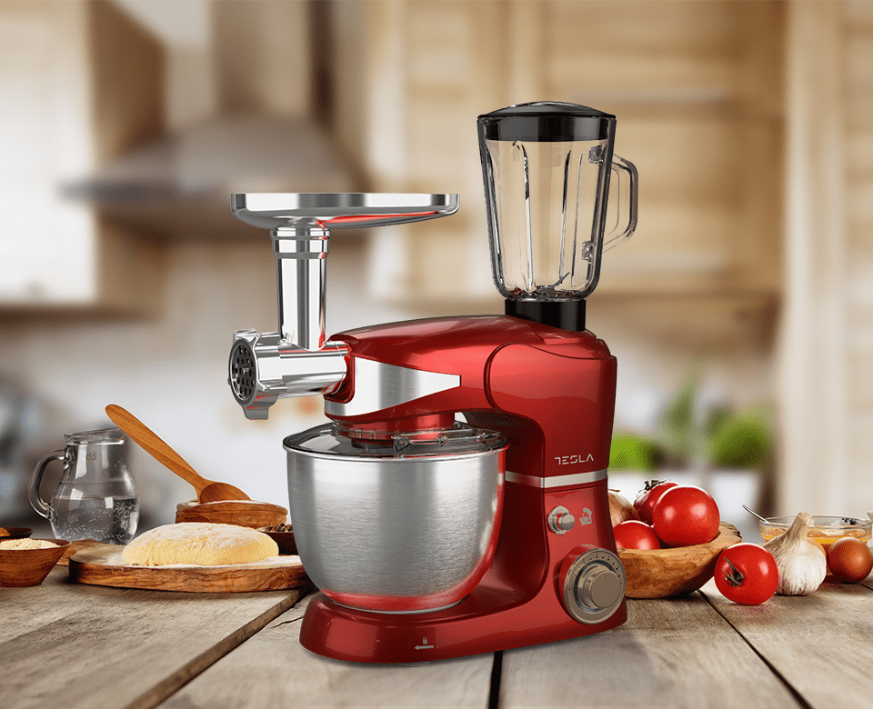 A FESTIVE TABLE USING A KITCHEN ROBOT