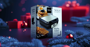 Waffle maker - for lovers of homemade sweets 