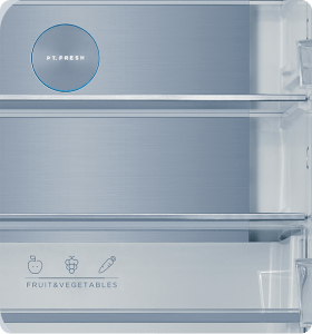 Use humidity-controlled drawers to extend freshness and preserve nutritional value.